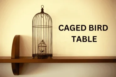 caged bird table