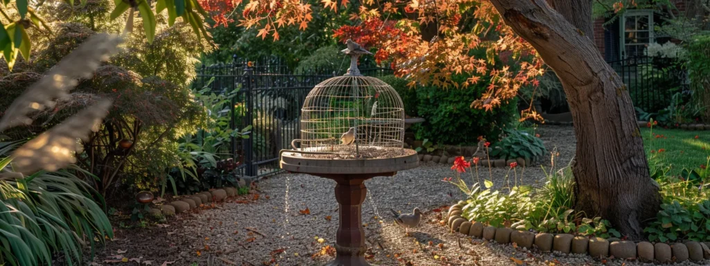 installing your caged bird table