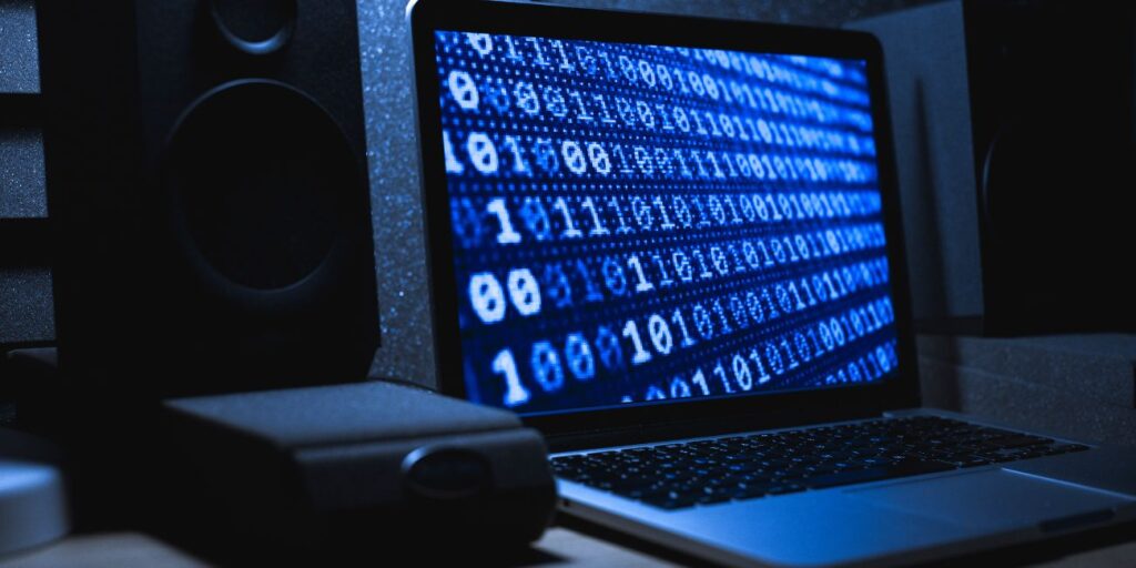 how binary represents text